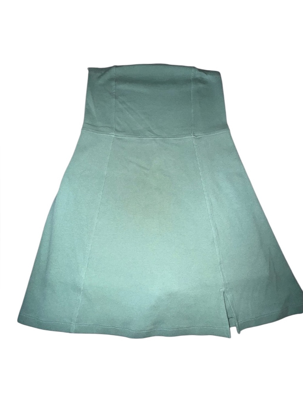 American Eagle Outfitters Strapless Mint-Teal Mini Dress
